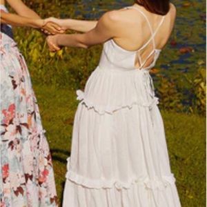 Cara Cara XS white Harbour Island Dress